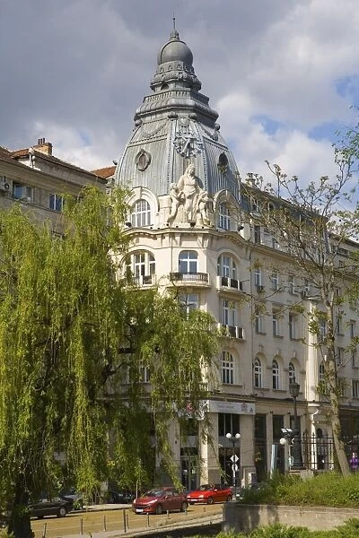 Tsar Osvoboditel Street, Sofia, Bulgaria, Europe
