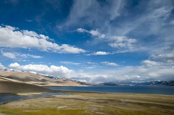 Tso Moriri lake, Ladakh, India, Asia
