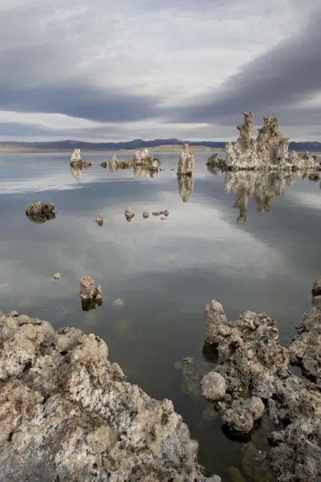 Framed Print : Tufa formations at dawn, Mono Lake, California, United States of America, North America Framed Print : Tufa formations at dawn, Mono Lake, California, United States of America, North America