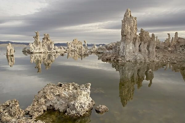 Tufa formations, Mono Lake, California, United States of America, North America