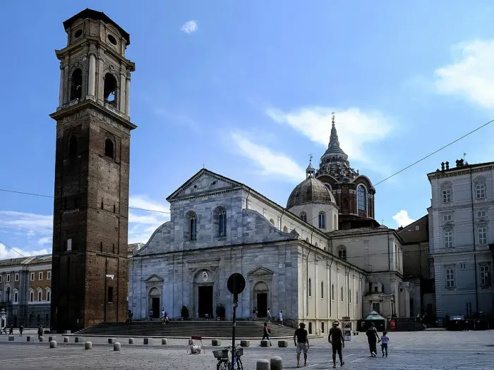 Framed Print : Turin Cathedral (Duomo di Torino), Catholic Cathedral dedicated to Saint John the Baptist, built in the 15th century, with the Chapel of the Holy Shroud, housing the Shroud of Turin, added in the 17th century, Turin, Piedmont, Italy, Europe Framed Print : Turin Cathedral (Duomo di Torino), Catholic Cathedral dedicated to Saint John the Baptist, built in the 15th century, with the Chapel of the Holy Shroud, housing the Shroud of Turin, added in the 17th century, Turin, Piedmont, Italy, Europe