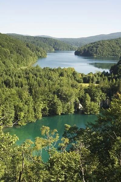 Turquoise Lakes, Plitvice Lakes National Park, UNESCO World Heritage Site