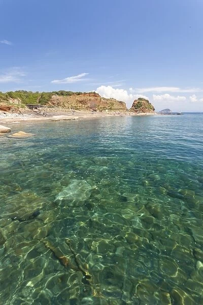 Turquoise sea, Cala Seregola, Capo Pero, Elba Island, Livorno Province, Tuscany, Italy