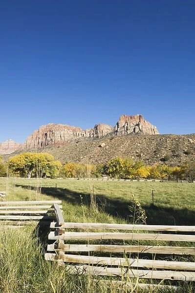 _TUW7104. Landscape near Zion National Park, Utah, United States of America, North America