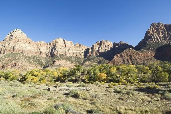 _TUW7111. Landscape near Zion National Park, Utah, United States of America, North America