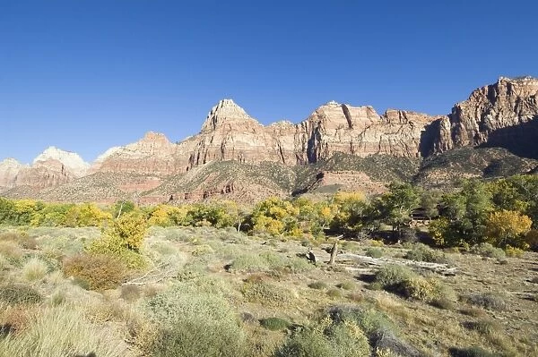 _TUW7112. Landscape near Zion National Park, Utah, United States of America, North America