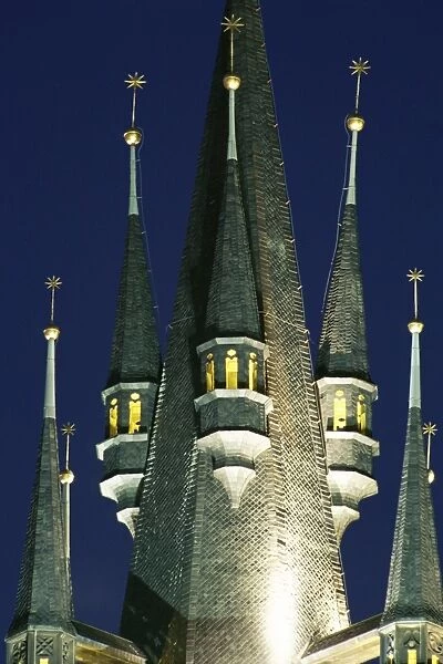 Tyn church, Prague, Czech Republic, Europe