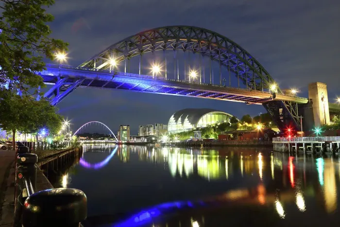 Framed Print : Tyne Bridge at dusk, Newcastle-upon-Tyne, Tyne and Wear, England, United Kingdom, Europe Framed Print : Tyne Bridge at dusk, Newcastle-upon-Tyne, Tyne and Wear, England, United Kingdom, Europe