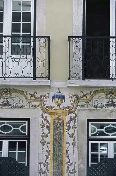 Typical azulejos (painted tiles)