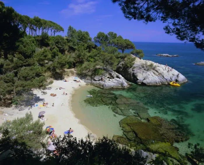 Framed Print : Typical Costa Brava scenery nears Agaro Framed Print : Typical Costa Brava scenery nears Agaro