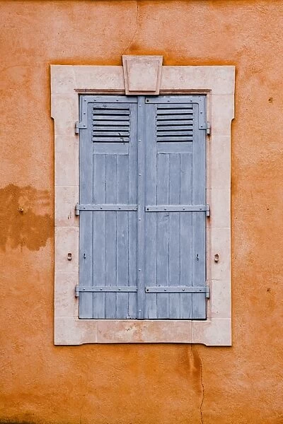 Typical French shutters in the old town of Le Mans, Sarthe, Pays de la Loire, France, Europe
