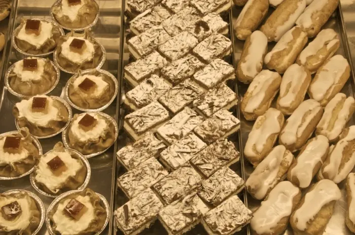 Framed Print : Typical Spanish cakes and cookies, Triana Market, Seville, Andalucia, Spain, Europe Framed Print : Typical Spanish cakes and cookies, Triana Market, Seville, Andalucia, Spain, Europe