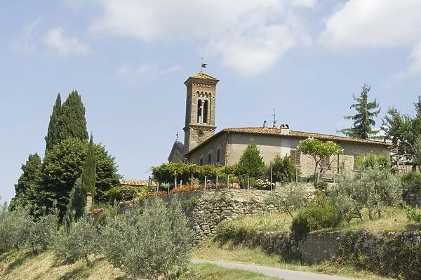 Typical Tuscan view around the area of Lamole
