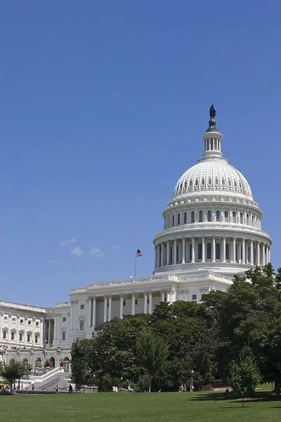The U. S. Capitol Building, Washington D. C. United States of America, North America
