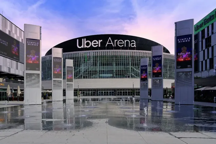 Framed Print : Uber Arena, Friedrichshain, Berlin, Germany, Europe