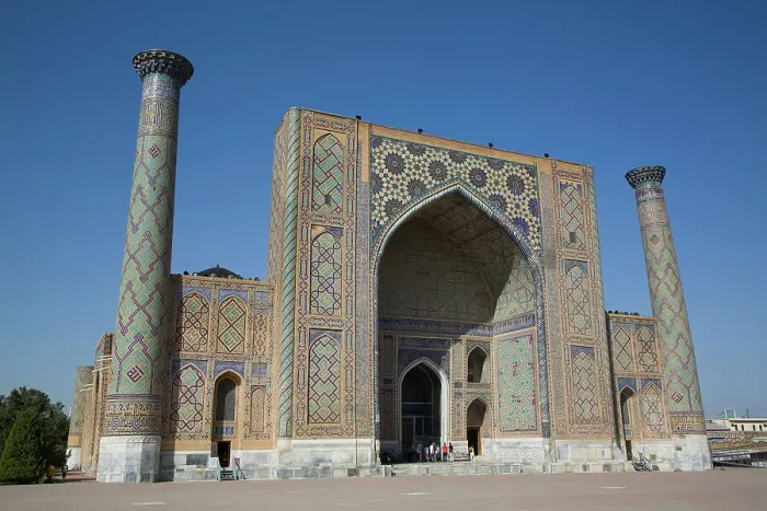 Framed Print : Ulug Bek Madrassah, Registan Square, UNESCO World Heritage Site, Samarkand, Uzbekistan, Central Asia, Asia Framed Print : Ulug Bek Madrassah, Registan Square, UNESCO World Heritage Site, Samarkand, Uzbekistan, Central Asia, Asia
