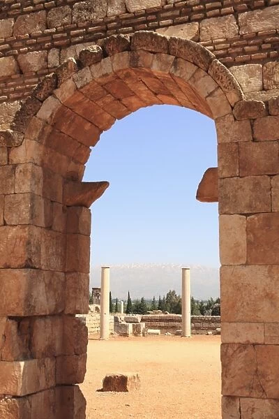 Umayyad period ruins, Aanjar, UNESCO World Heritage Site, Bekka Valley