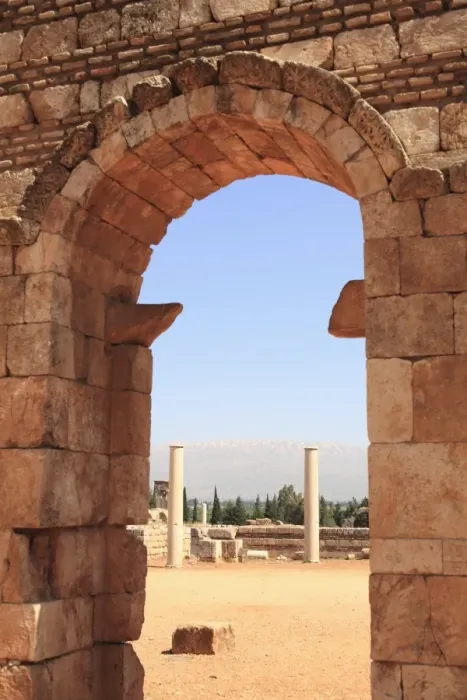 Framed Print : Umayyad period ruins, Aanjar, UNESCO World Heritage Site, Bekka Valley Framed Print : Umayyad period ruins, Aanjar, UNESCO World Heritage Site, Bekka Valley