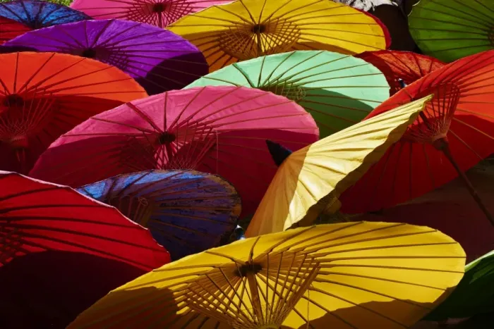 Framed Print : Umbrellas at Borsang Handicraft Village, Chiang Mai, Thailand, Southeast Asia, Asia Framed Print : Umbrellas at Borsang Handicraft Village, Chiang Mai, Thailand, Southeast Asia, Asia