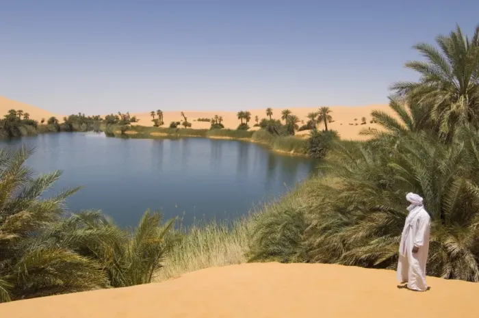 Framed Print : Umm El Ma lake Framed Print : Umm El Ma lake