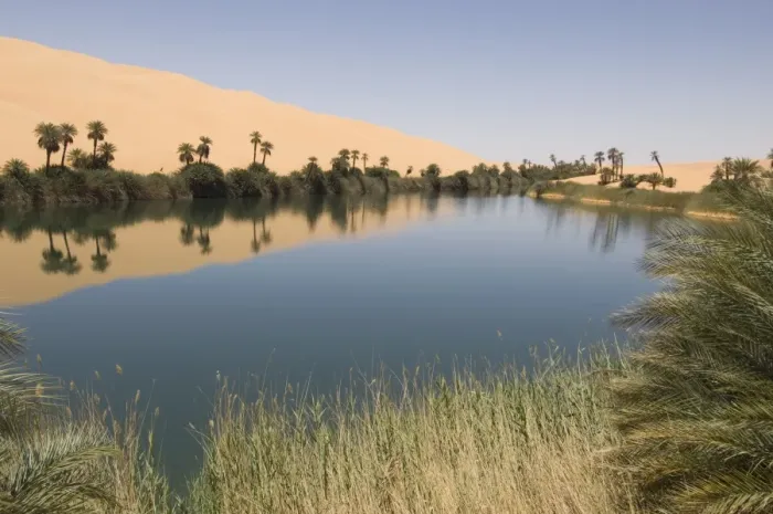 Framed Print : Umm El Ma lake Framed Print : Umm El Ma lake