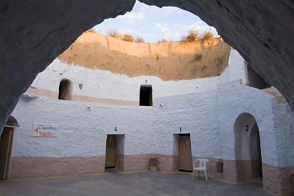 Underground cave dwellings