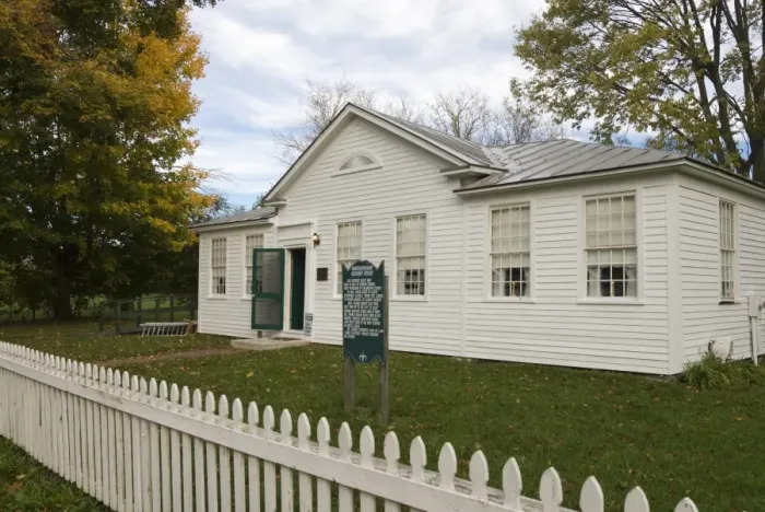 Framed Print : Underground Railway House, Schoolcraft, Michigan, United States of America, North America Framed Print : Underground Railway House, Schoolcraft, Michigan, United States of America, North America