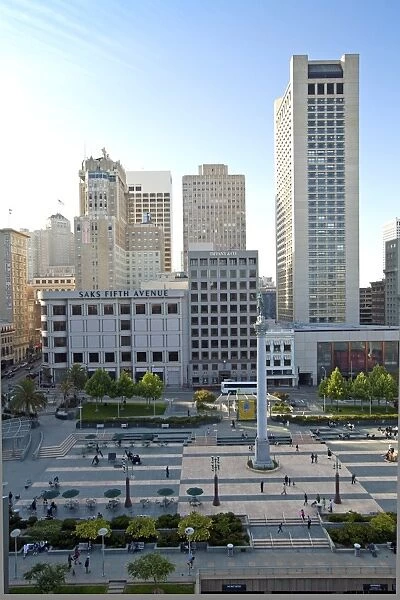 Union Square, Downtown, San Francisco, California, United States of America, North America