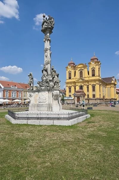Unirii square, Temeswar (Timisoara), Romania, Europe