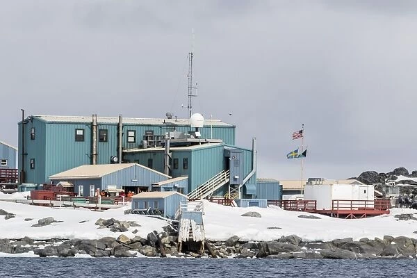 The United States Antarctic Research base at Palmer Station, Antarctica, Polar Regions