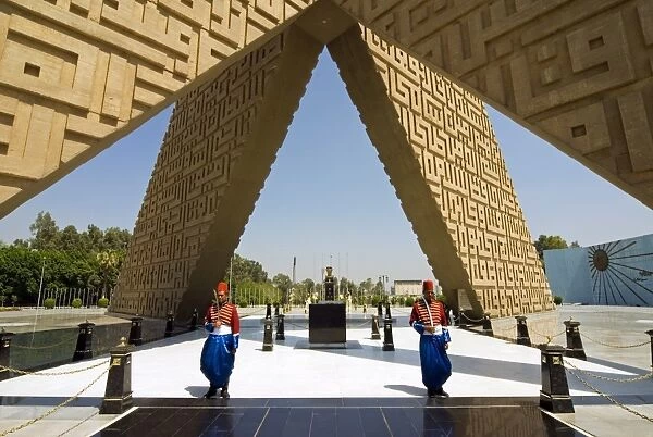 Unknown Soldier Memorial and Anwar Sadat Tomb, Nasser City, Cairo, Egypt