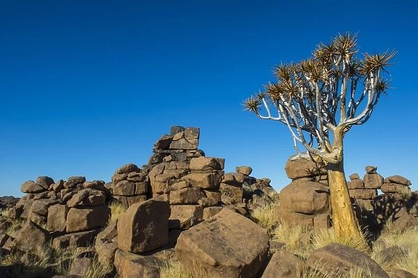Unusual rock formations, Giants Playground, Keetmanshoop, Namibia, Africa