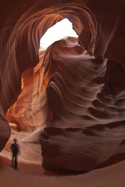 Upper Antelope Canyon (Tse bighanilini), LeChee Chapter, Navajo Nation, Arizona, United States of America, North America