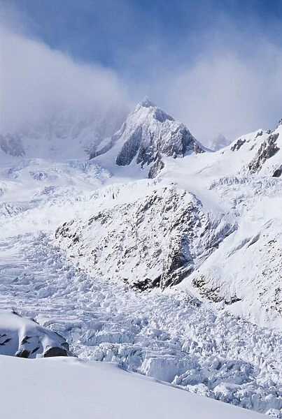 Upper Fox Glacier and the Southern Alps