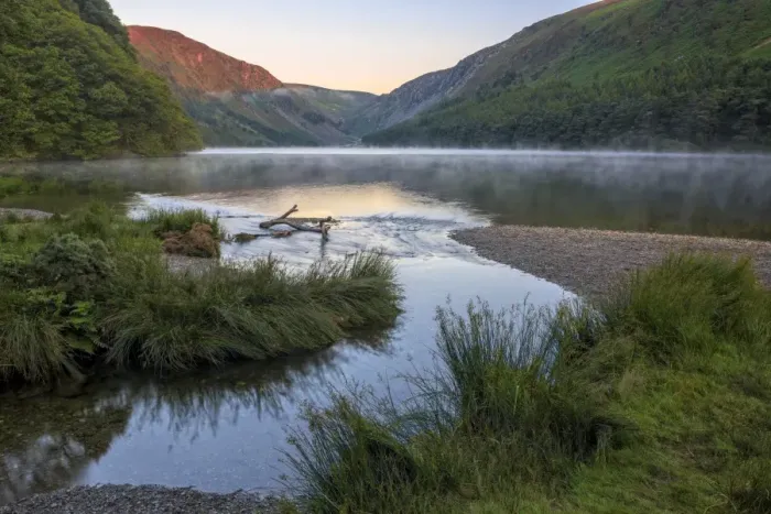 Framed Print : Upper Lake, Glendalough, County Wicklow, Leinster, Republic of Ireland, Europe Framed Print : Upper Lake, Glendalough, County Wicklow, Leinster, Republic of Ireland, Europe