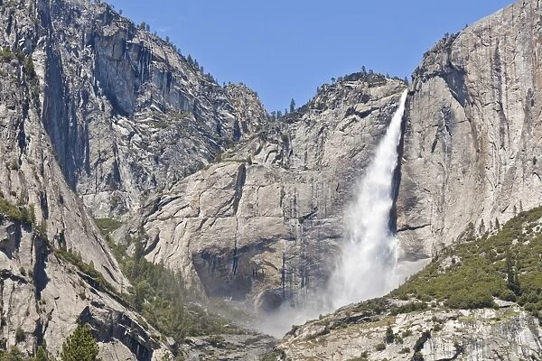 Upper Yosemite Falls, Yosemite Valley, Yosemite National Park, UNESCO World Heritage Site