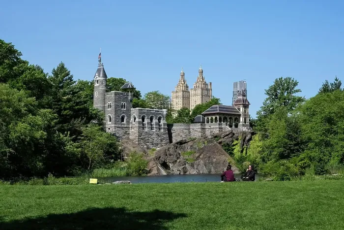 Framed Print : Urban landscape featuring Belvedere Castle, a neo-Gothic structure on Vista Rock, Central Park, Manhattan Island, New York City, United States of America, North America Framed Print : Urban landscape featuring Belvedere Castle, a neo-Gothic structure on Vista Rock, Central Park, Manhattan Island, New York City, United States of America, North America