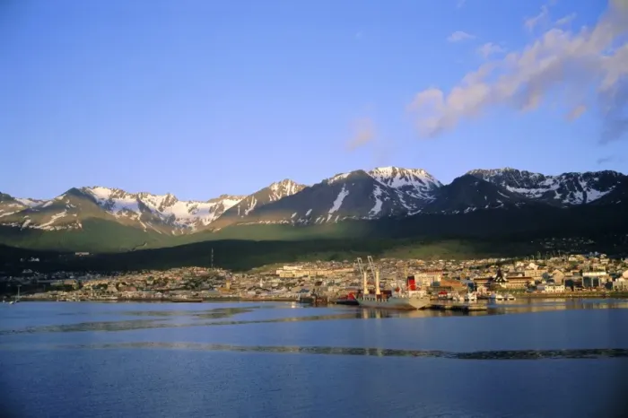 Framed Print : Ushuaia, the southernmost town in the Argentine, Argentina, South America Framed Print : Ushuaia, the southernmost town in the Argentine, Argentina, South America