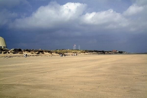 Utah Beach, where American Forces landed on D-Day in June 1944 during the Second World War