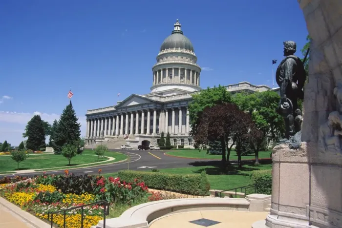 Framed Print : Utah State Capitol