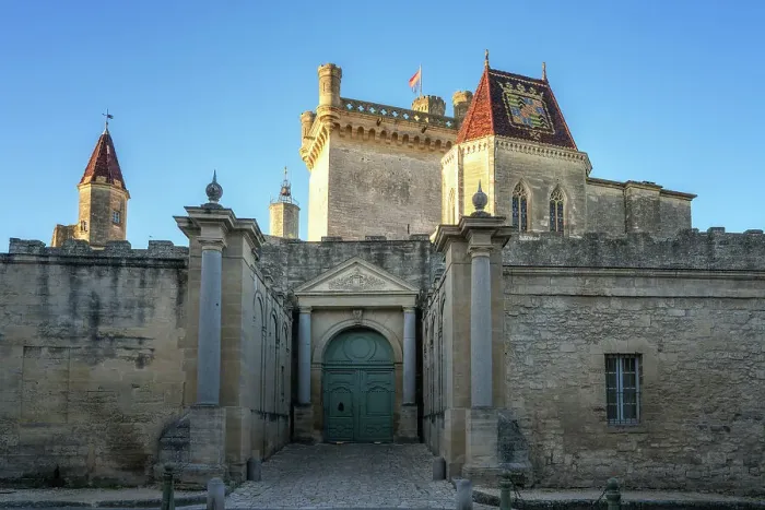 Framed Print : Uzes Castle, Uzes, Gard, Provence, France, Europe Framed Print : Uzes Castle, Uzes, Gard, Provence, France, Europe