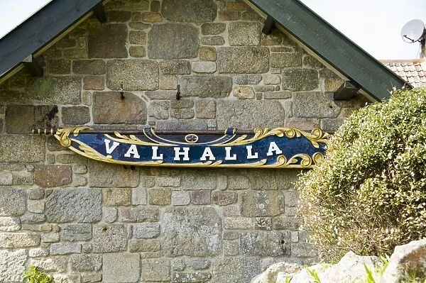 Valhalla, location of the figureheads