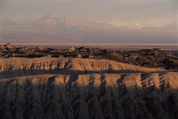 Valle de la Luna (Moon Valley), surreal landscape near San Pedro de Atacama in the north of the country, Chile