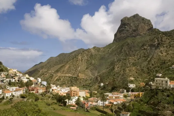 Framed Print : Vallehermoso, La Gomera, Canary Islands, Spain, Europe Framed Print : Vallehermoso, La Gomera, Canary Islands, Spain, Europe
