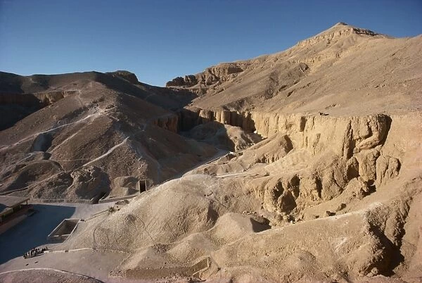 The Valley of the Kings, UNESCO World Heritage Site, Thebes, Egypt, North Africa, Africa