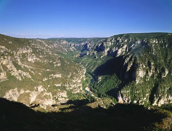 Valley in Lozere, Languedoc-Roussillon, France