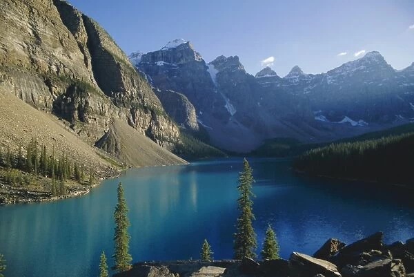 Valley of Ten Peaks, Moraine Lake, Banff National Park, Rocky Mountains