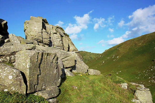 Valley Of The Rocks, Exmoor National Park, Devon, England, United Kingdom, Europe