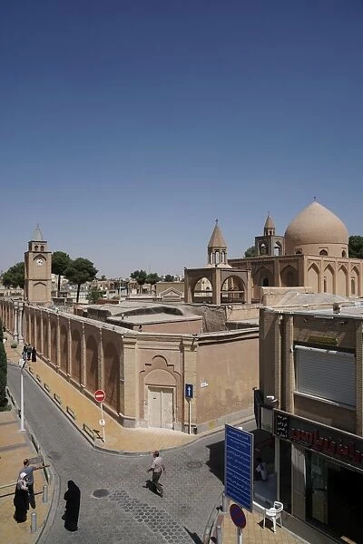 Vank (Armenian) Cathedral precinct, Isfahan, Iran, Middle East