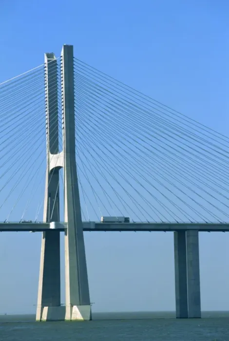 Framed Print : The Vasco da Gama Bridge